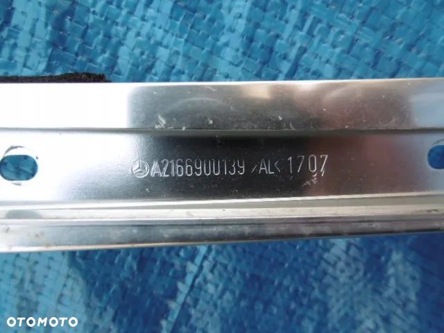 LISTWA KAROSERYJNA BOCZNA DACHOWA DACHU CHROM LEWA PRAWA A2166900139 A2166900239 MERCEDES CL W216 C216 - 5
