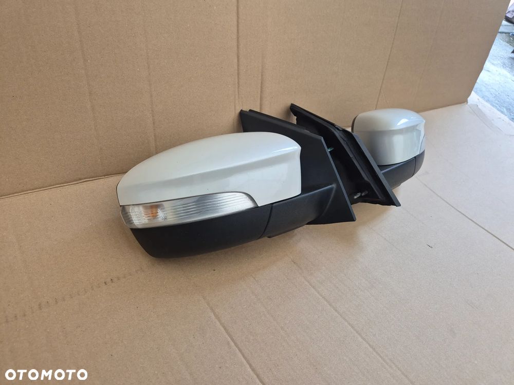 FORD EDGE MK2 LUSTERKA LUSTERKO PRAWE LEWE KOMPLET 2 SZT IDEALNE KOMPLETNE EUROPA 13pin i 15pin BIAŁE UG - 2