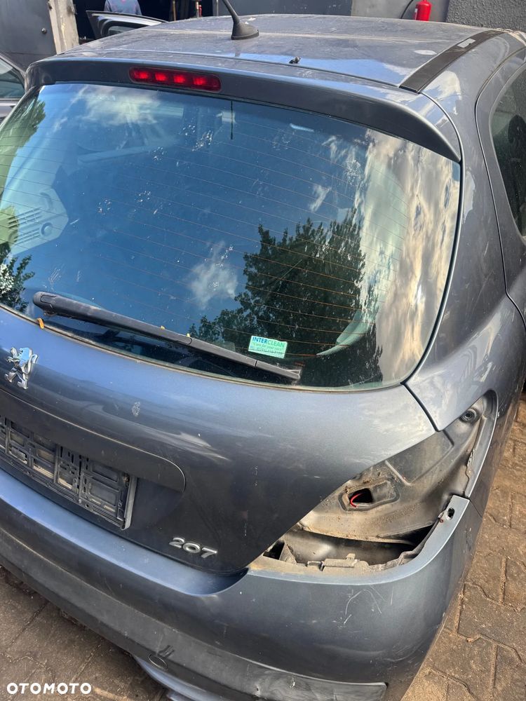 peugeot 207 klapa tył bagażnika - 4