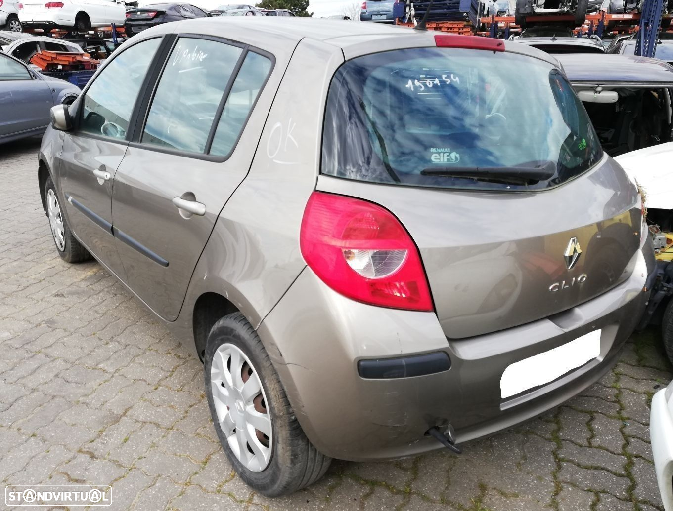Peças Renault Clio III 2005 a 2010 - 57