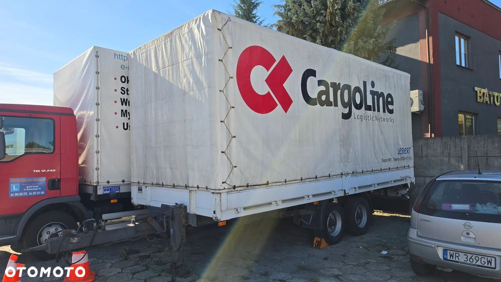 Inny 16.500zł netto TANDEM 6.15M BURTO PLANDEKA GÓRNY ZACZEP   PODUSZKA ST.IDEALNY MOŻLIWOŚĆ TRANSPORTU