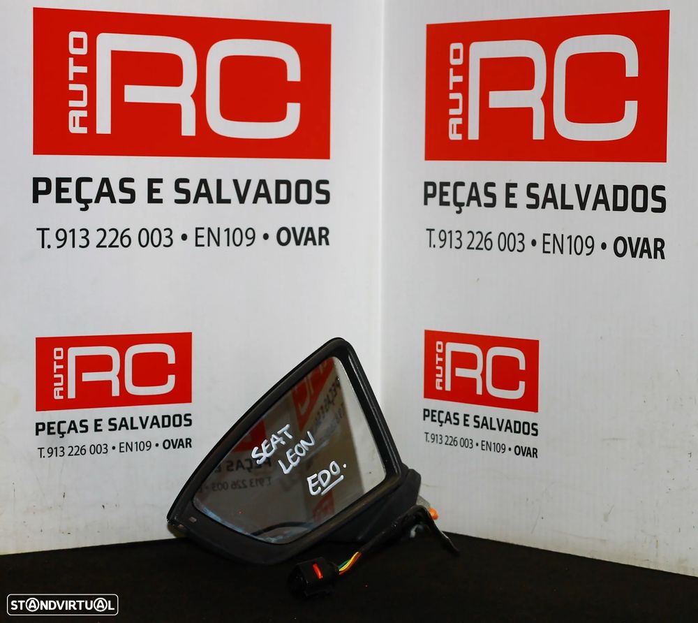 ESPELHO RETROVISOR ESQUERDO SEAT LEON - 1