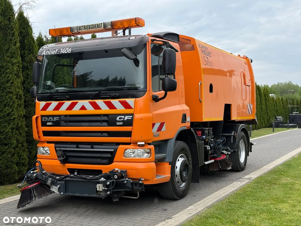 DAF CF 75.310 ZAMIATARKA KUPPER WEISSER S700 - 2