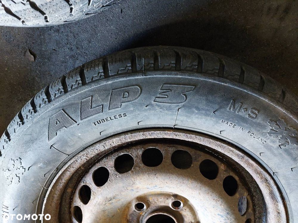 KOŁA KOMPLET FELGI OPONY ZIMOWE 5x112 6Jx15 ET45 FI57,1 195/65R15 VW - 5