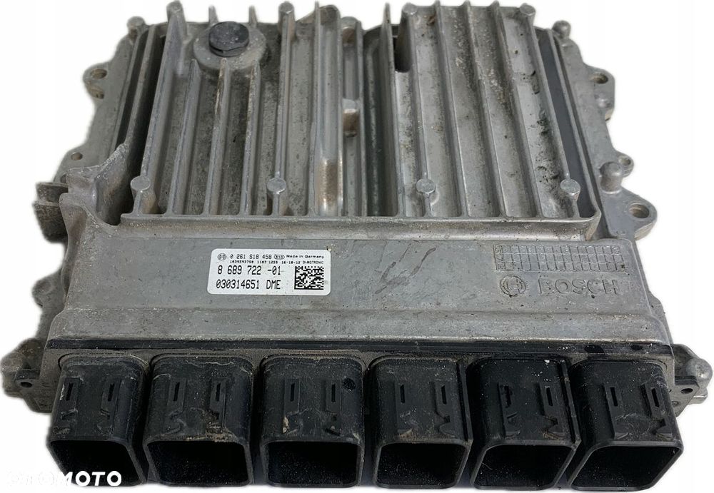 U5 BMW 3 F32 F33 F36 2.0 B48 ECU STEROWNIK SILNIKA KOMPUTER 8689722 - 1
