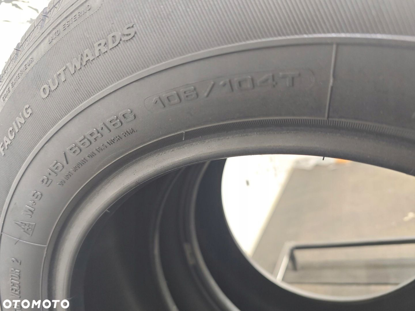 215/65r16C goodyear 2017r opony całoroczne 7mm 51319 - 6