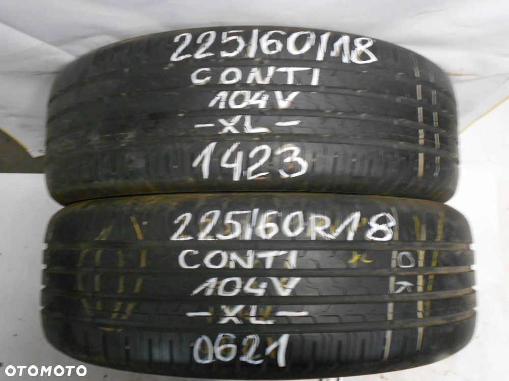 OPONY 225/60R18 CONTINENTAL ECO CONTACT 6 XL DOT  1423 / 0621 6.8MM - 1