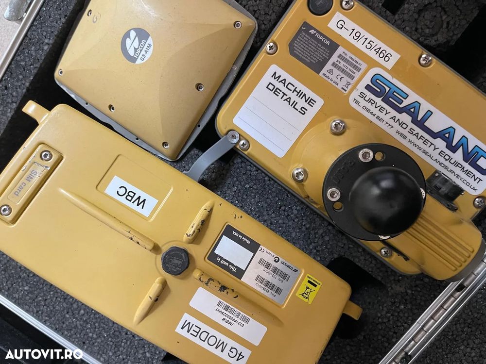 Sistem GPS 3D Topcon MC-R3 complet pentru Buldozer, excavator, Grader - 7