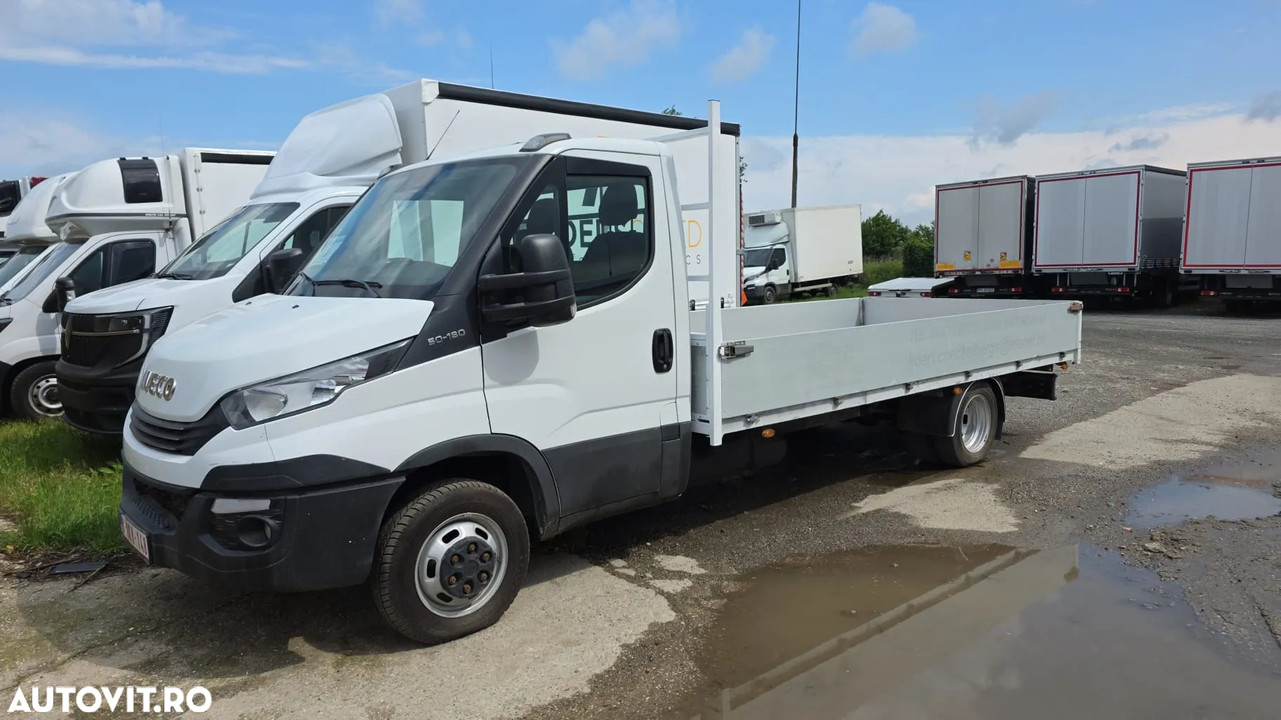 Iveco Daily 35C18 Platforma cu motor 3.0 nerulat RO - 2
