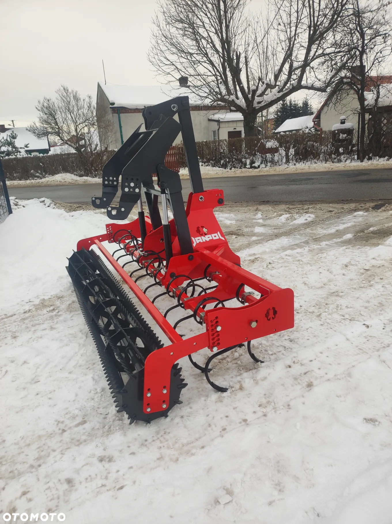 Agregat uprawowo-siewny LEKKI / hydropak / 2rzędy zębów/ JANPOL struna/rura TRANSPORT od ręki - 11