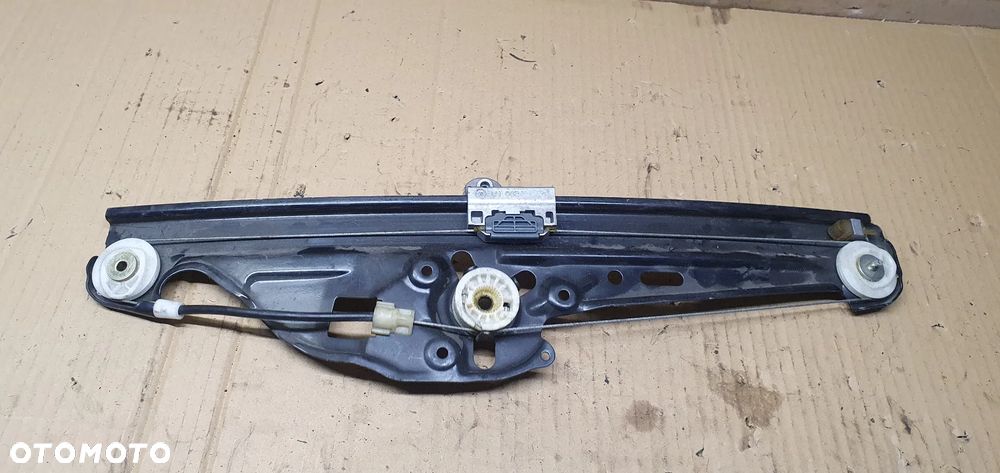 Mechanizm podnośnik szyby lewy tył BMW 5 E60 7034387S 7075673E - 3