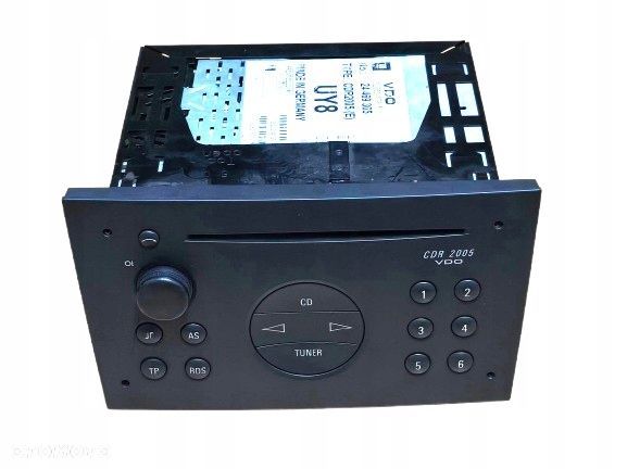 radio cd fabryczne cdr2005 opel corsa c / combo vectra / vivaro 24469305 - 2