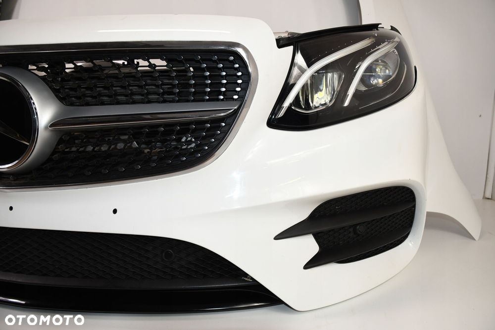 MERCEDES W213 AMG PRZÓD MASKA ZDERZAK CHŁODNICE LAMPY LED BŁOTNIKI PAS - 3