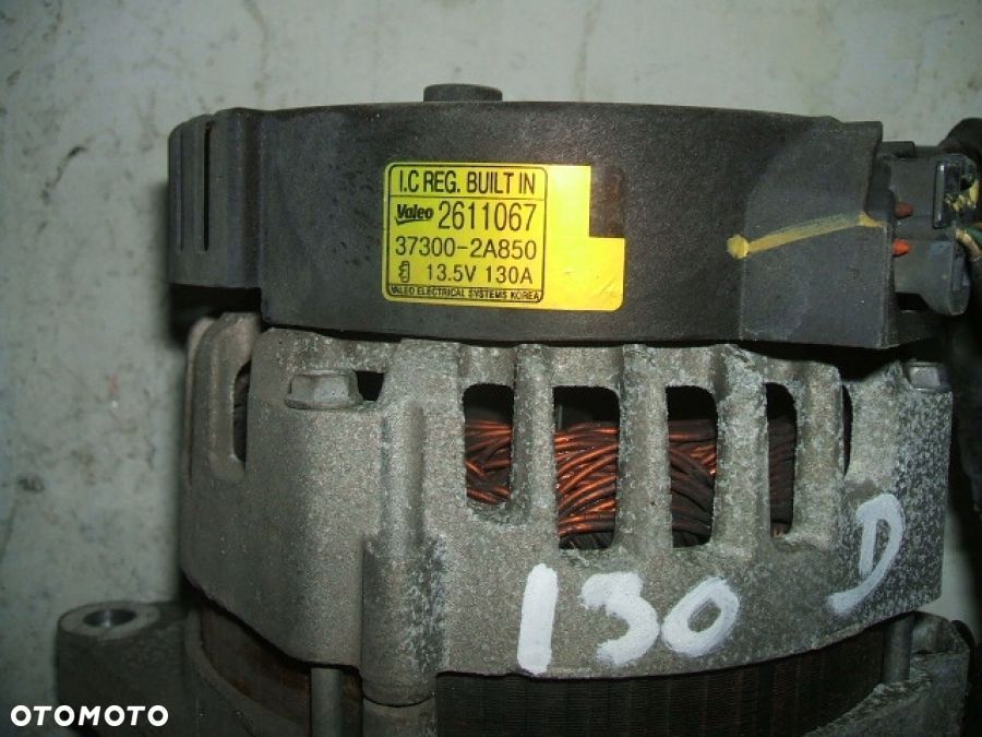 HYUNDAI i30 II KIA CEED II IX35 ALTERNATOR 13,5V 130A 37300-2A850 VALEO - 9
