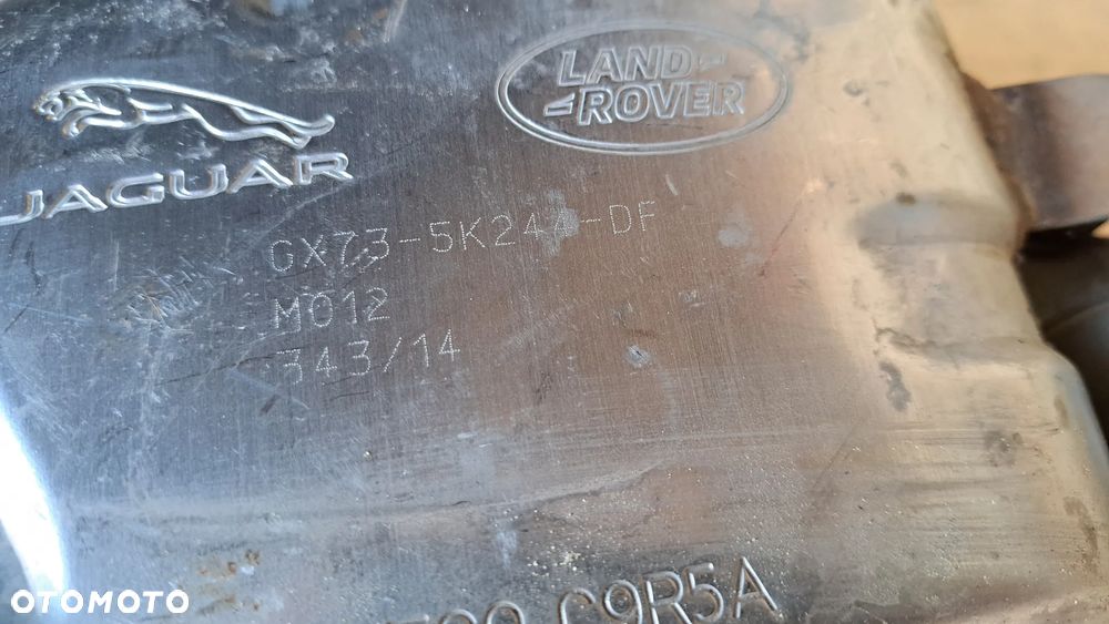 Jaguar XE GX73 tlumik uklad wydechowy wydech koncowka tlumika Prawy Prawa - 3