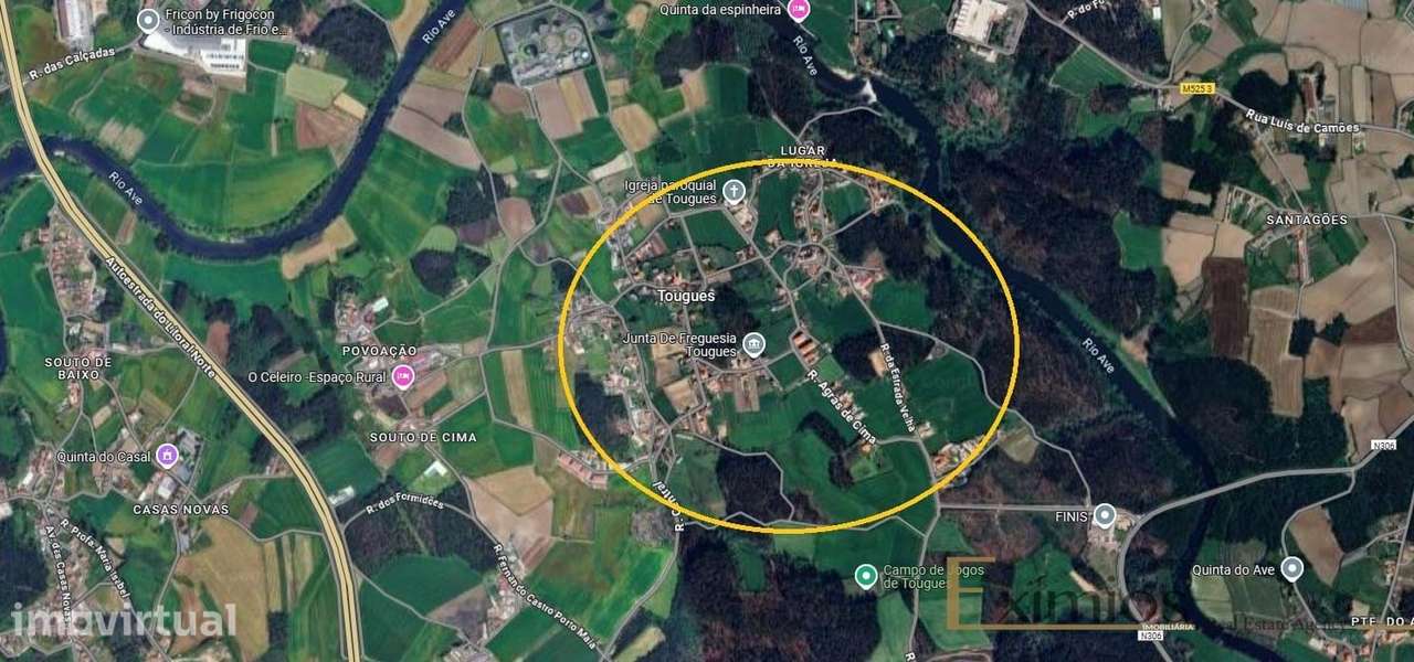Terreno para construção, em Tougues - Grande imagem: 4/5