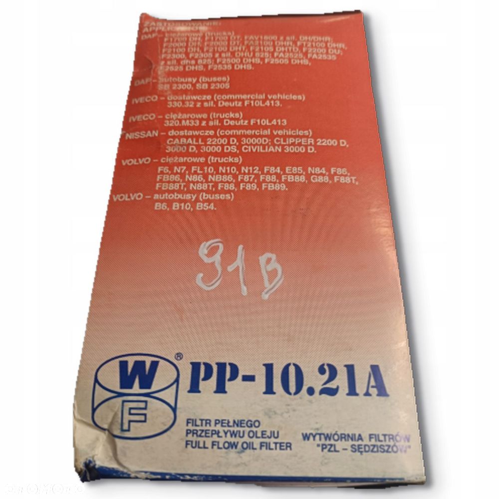 Zetor 10520 10540 11540 8520 Bizon FILTR OLEJU PP-10.21A - 7