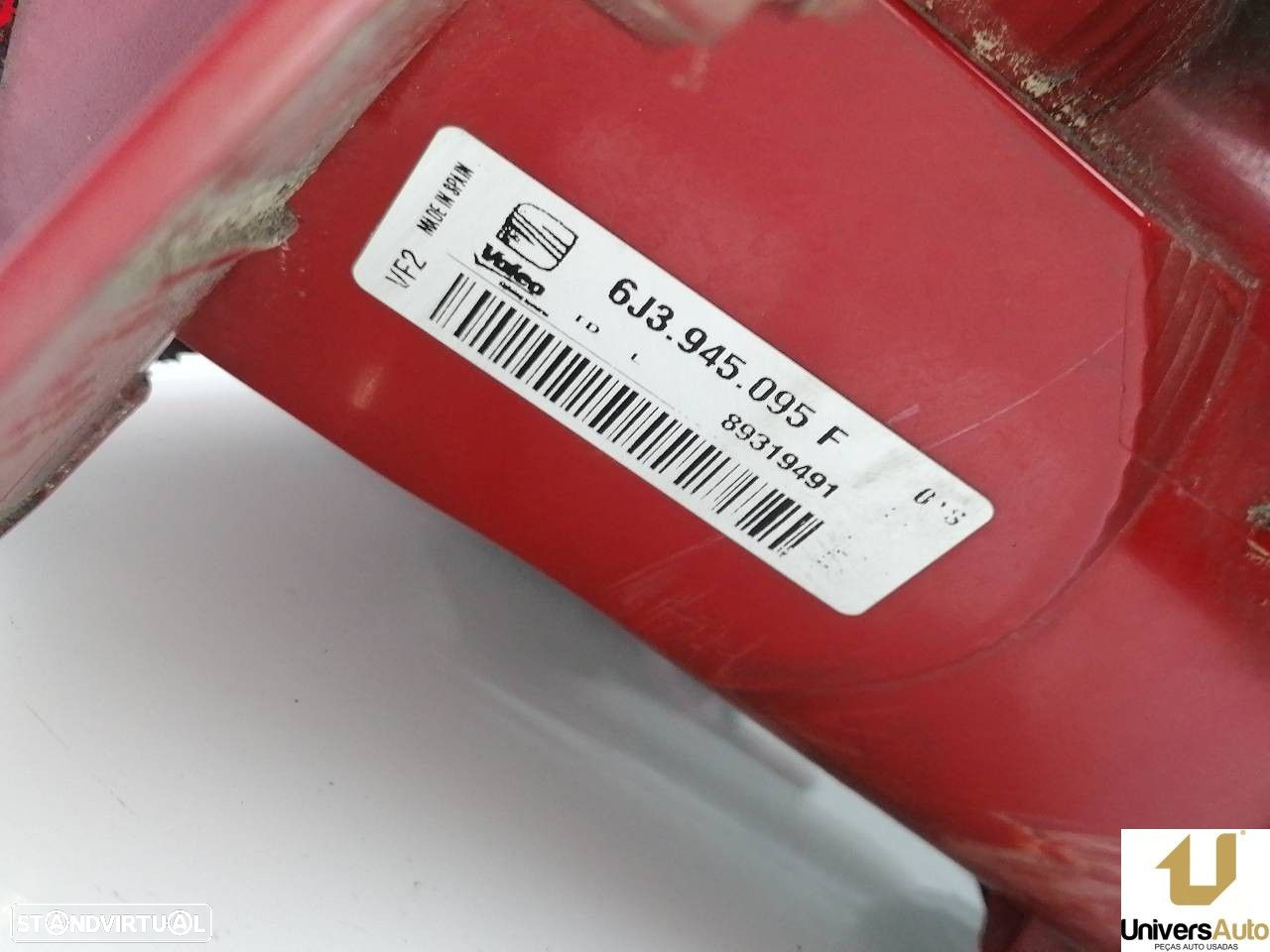 FAROLIM TRASEIRO ESQUERDO SEAT IBIZA IV 2010 -6J3945095F 89319491 - 2
