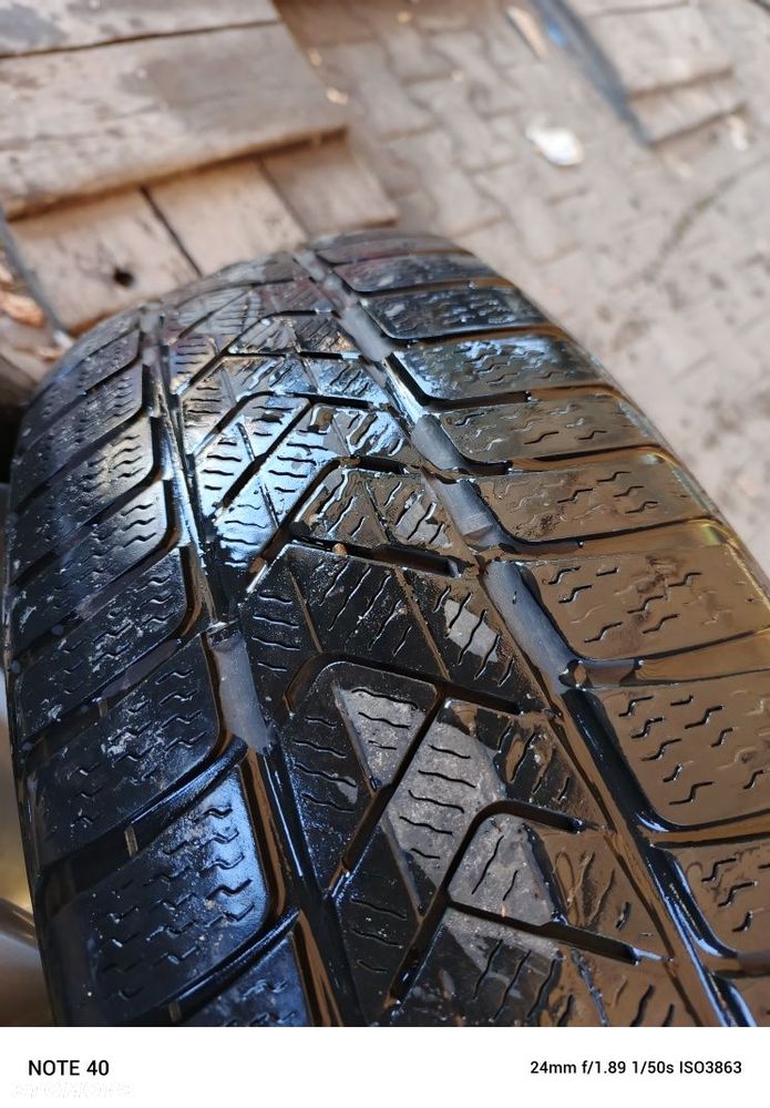 Koła aluminiowe zimowe BMW 5x112 7x18 et22 Pirelli 225/60/18 RunFlat - 4