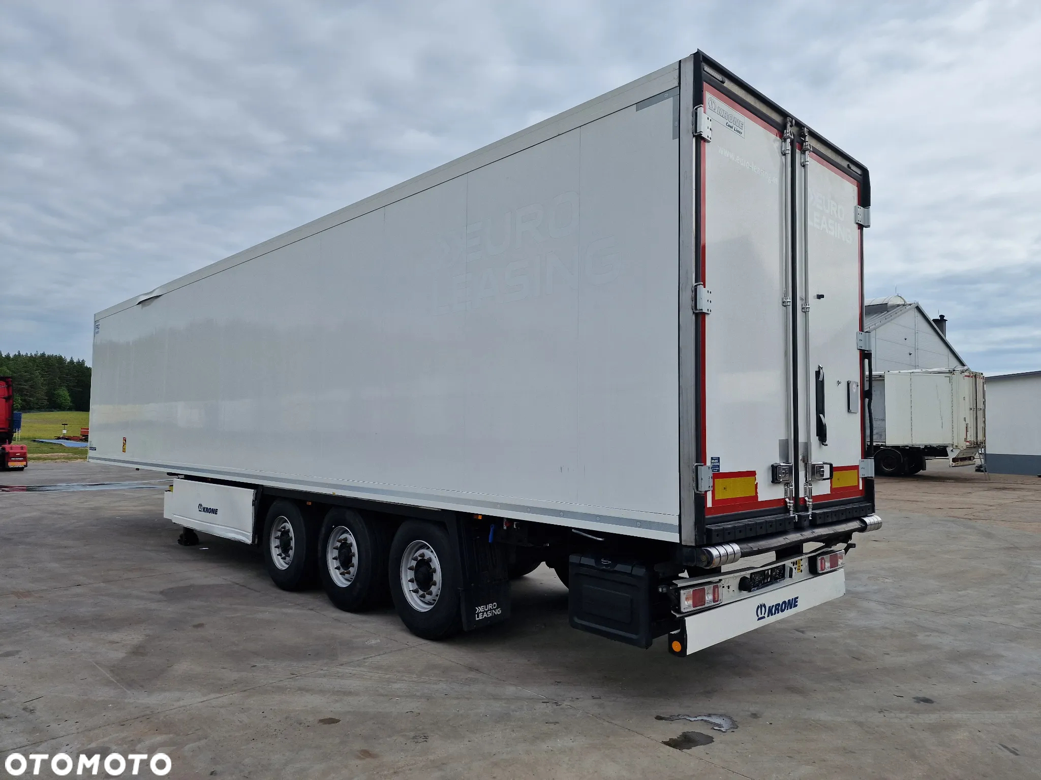 Krone Chłodnia Doppelstock Carrier Vector 1550 2021 rok Uszkodzona - 4