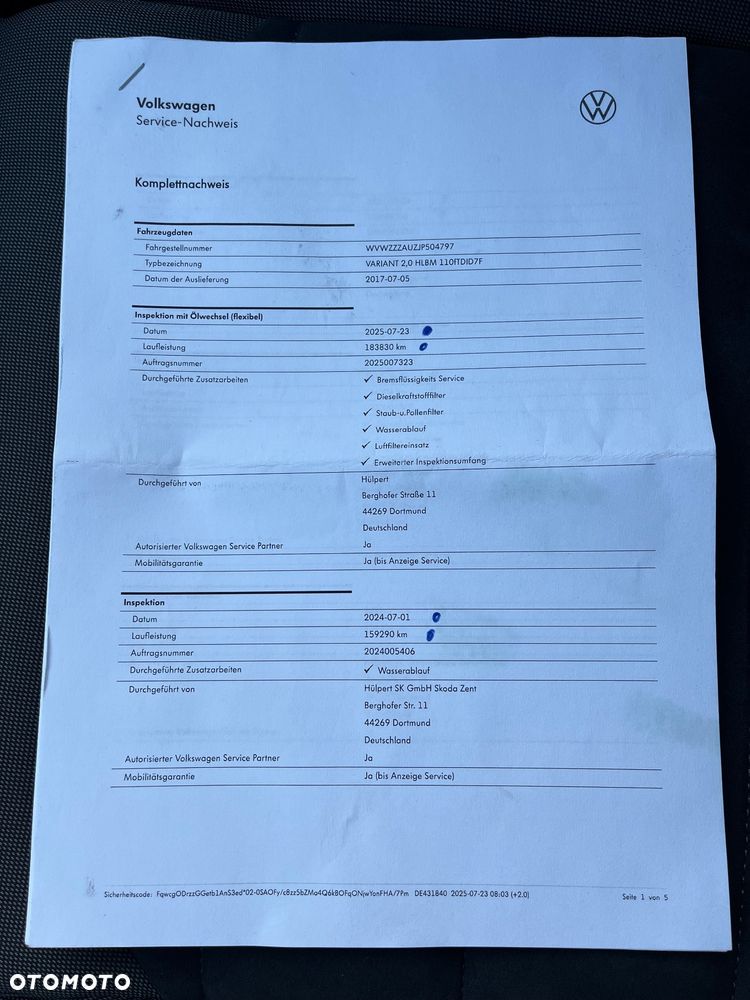 Volkswagen Golf Variant 2.0 TDI (BlueMotion Technology) DSG Highline - 34