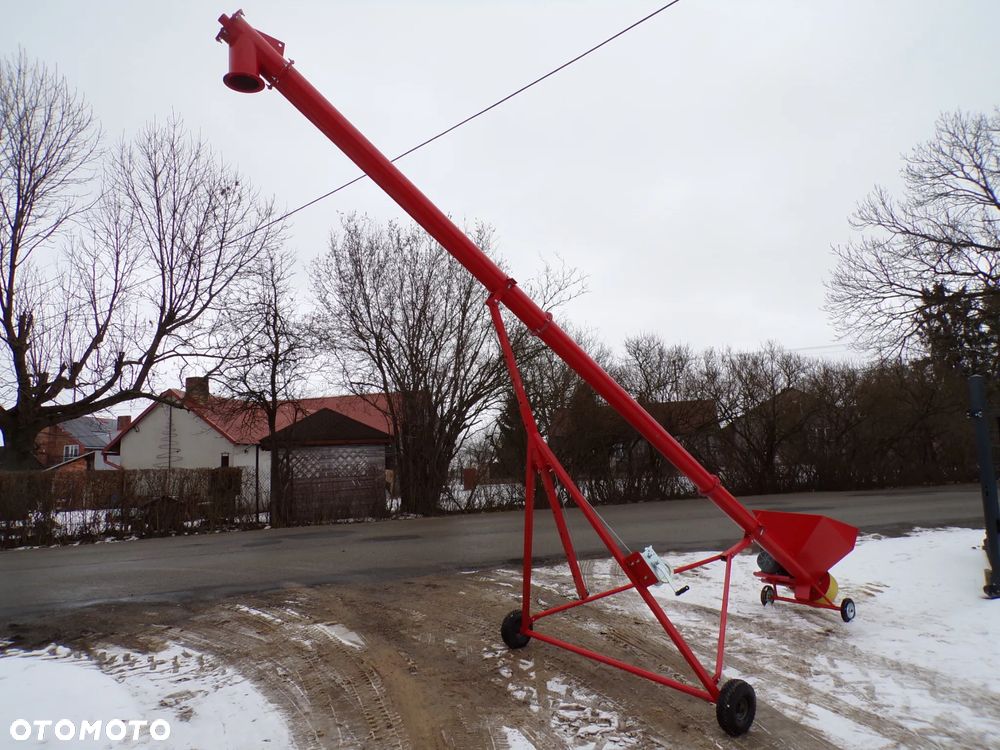 Przenośnik ślimakowy/żmijka do zboża fi140/fi200 OSUCH 2-12m/ podpora - 11