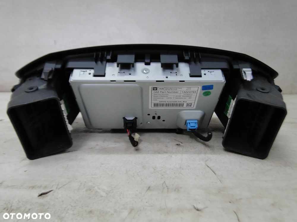 OPEL INSIGNIA A WYŚWIETLACZ MONITOR EKRAN RADIA NAWIGACJI EUROPA - 5