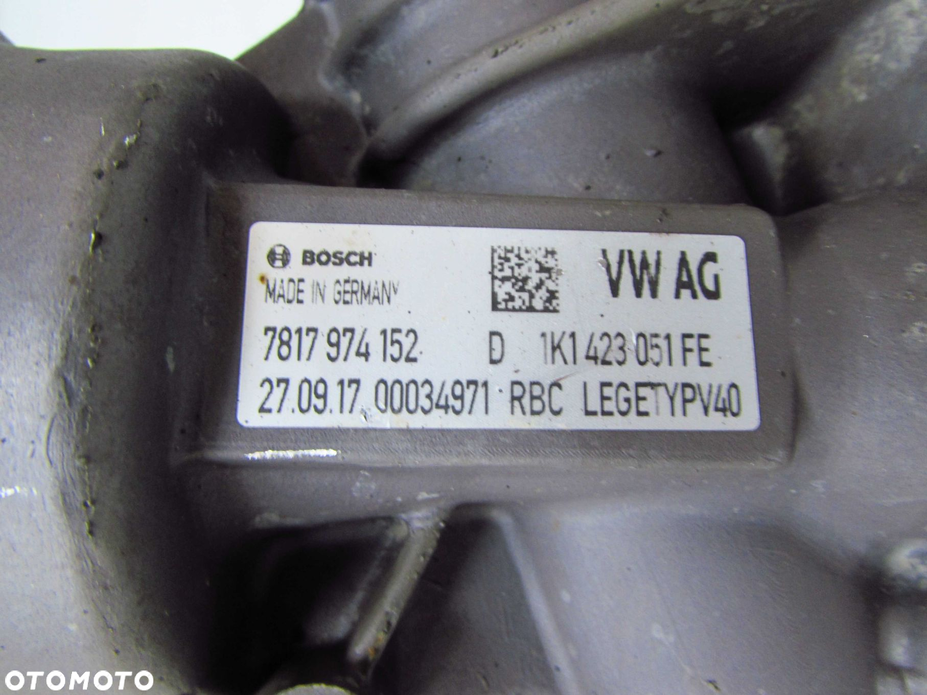 VW GOLF VI PASSAT B7 CADDY AUDI A3 SEAT SKODA PRZEKLADNIA MAGLOWNICA EU 1K1423051FE 7817974152 - 11