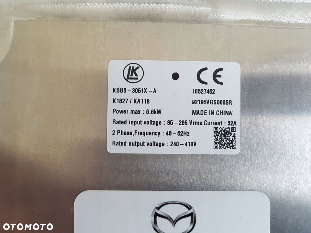 mazda cx-60 cx60 inwerter falownik ładowarka moduł kbb3-3051x kbb3-30-51xe - 3