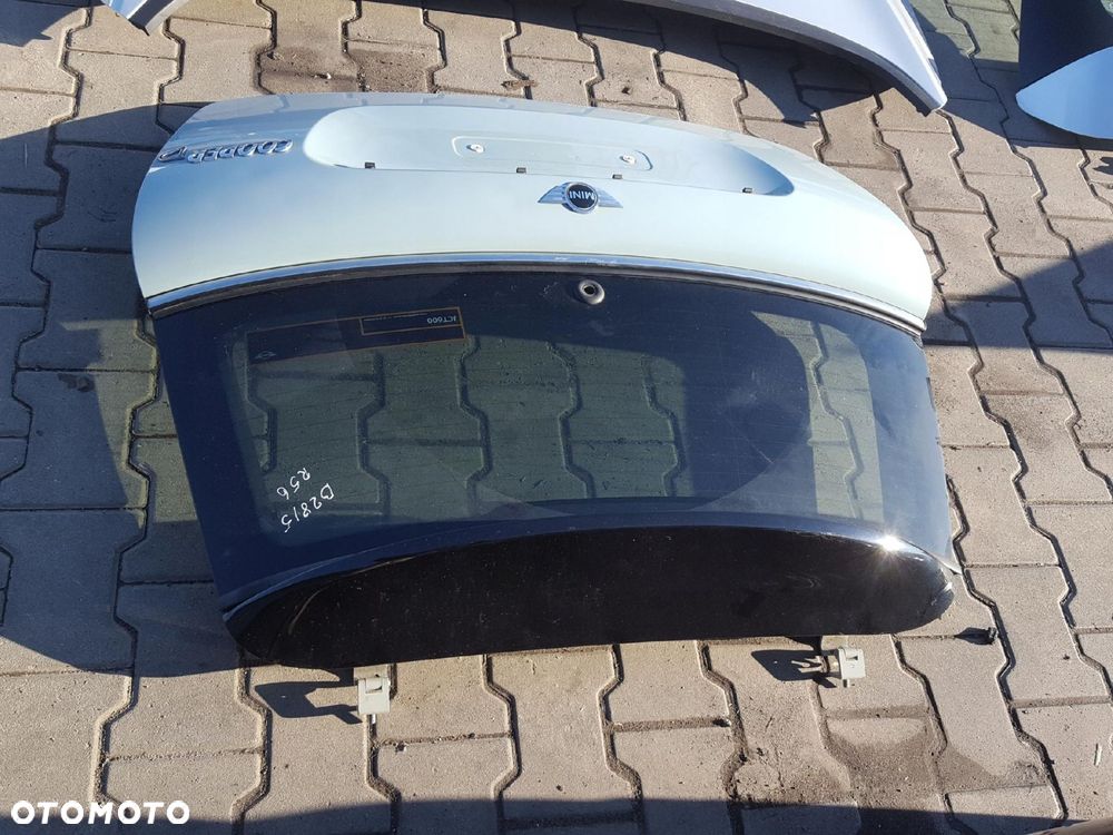 MINI COOPER R56 06-13r KLAPA BAGAŻNIKA TYŁ B28 - 2