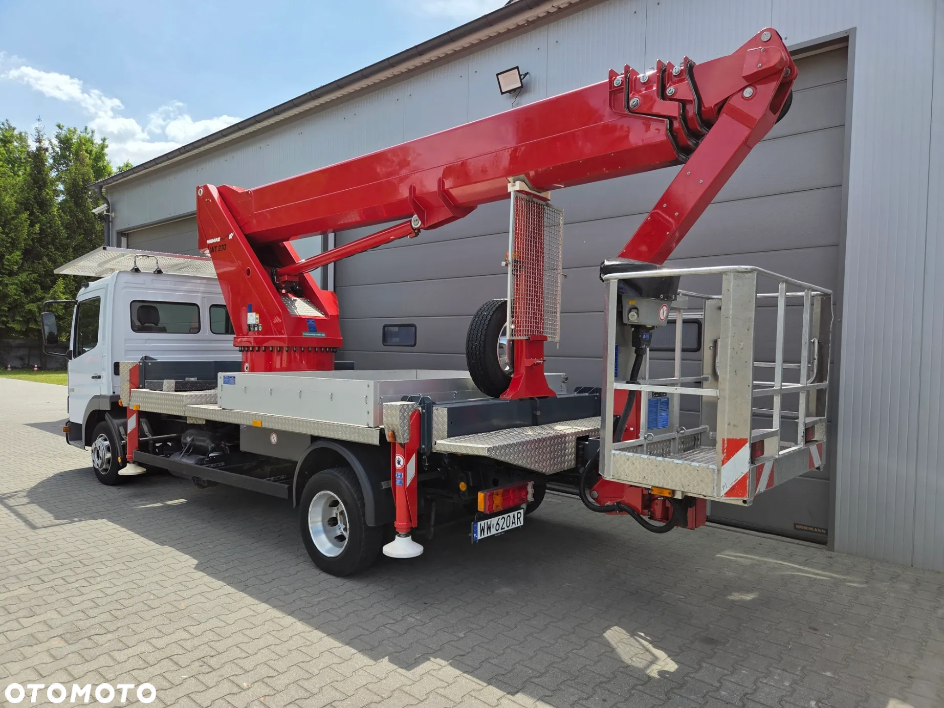 Mercedes-Benz Atego 815 - 27 m - Podnośnik koszowy zwyżka WUMAG WT 270 jak RUTHMANN GSR UDT - 3