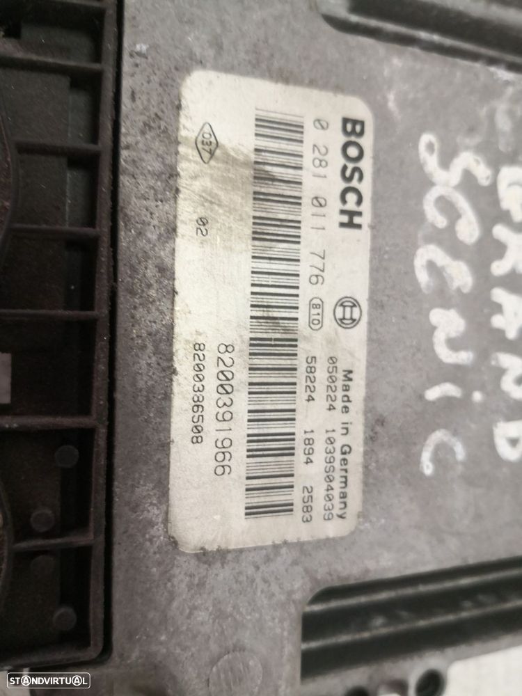 Centralina Do Motor Renault Grand Scénic Ii (Jm0/1_) - 4