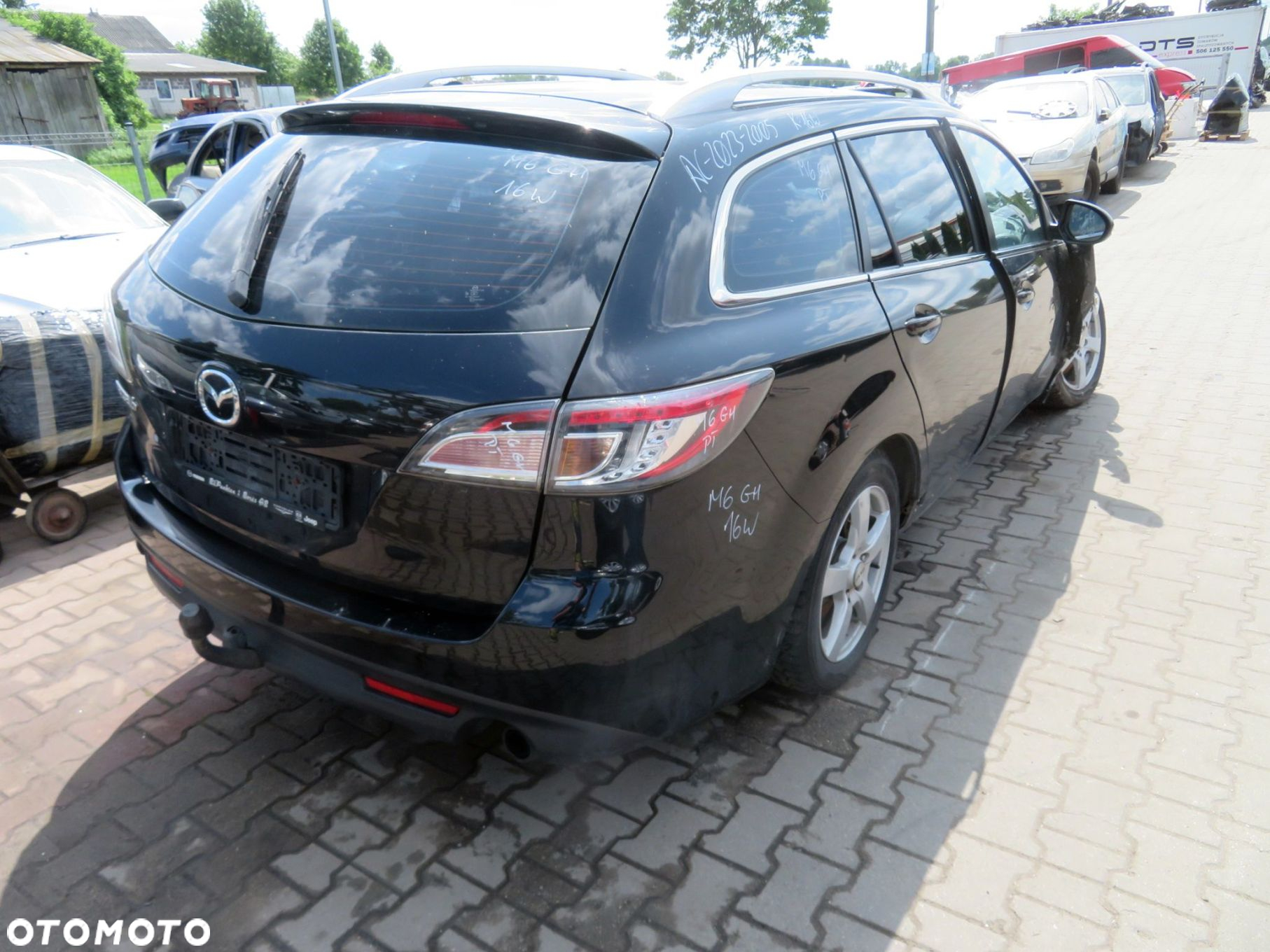 MAZDA 6 II GH LIFT KOMBI 2010 16W 2.0 16V LF-DE 155KM G611 CZARNY na części - 5