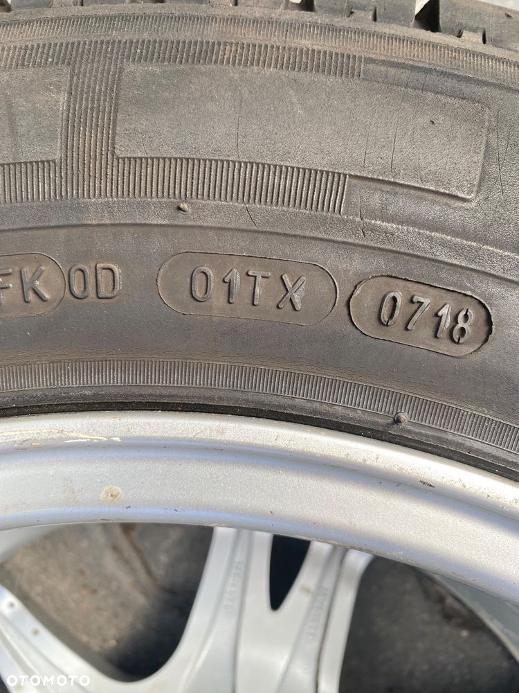 Koła aluminiowe .Super Stan.7,5x16 et 35 5x112 otwór 66,5 mm opony  Michelin 6,8 mm - 14