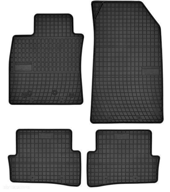 RENAULT Clio IV 2012-2019 dywaniki gumowe FROGUM - 1