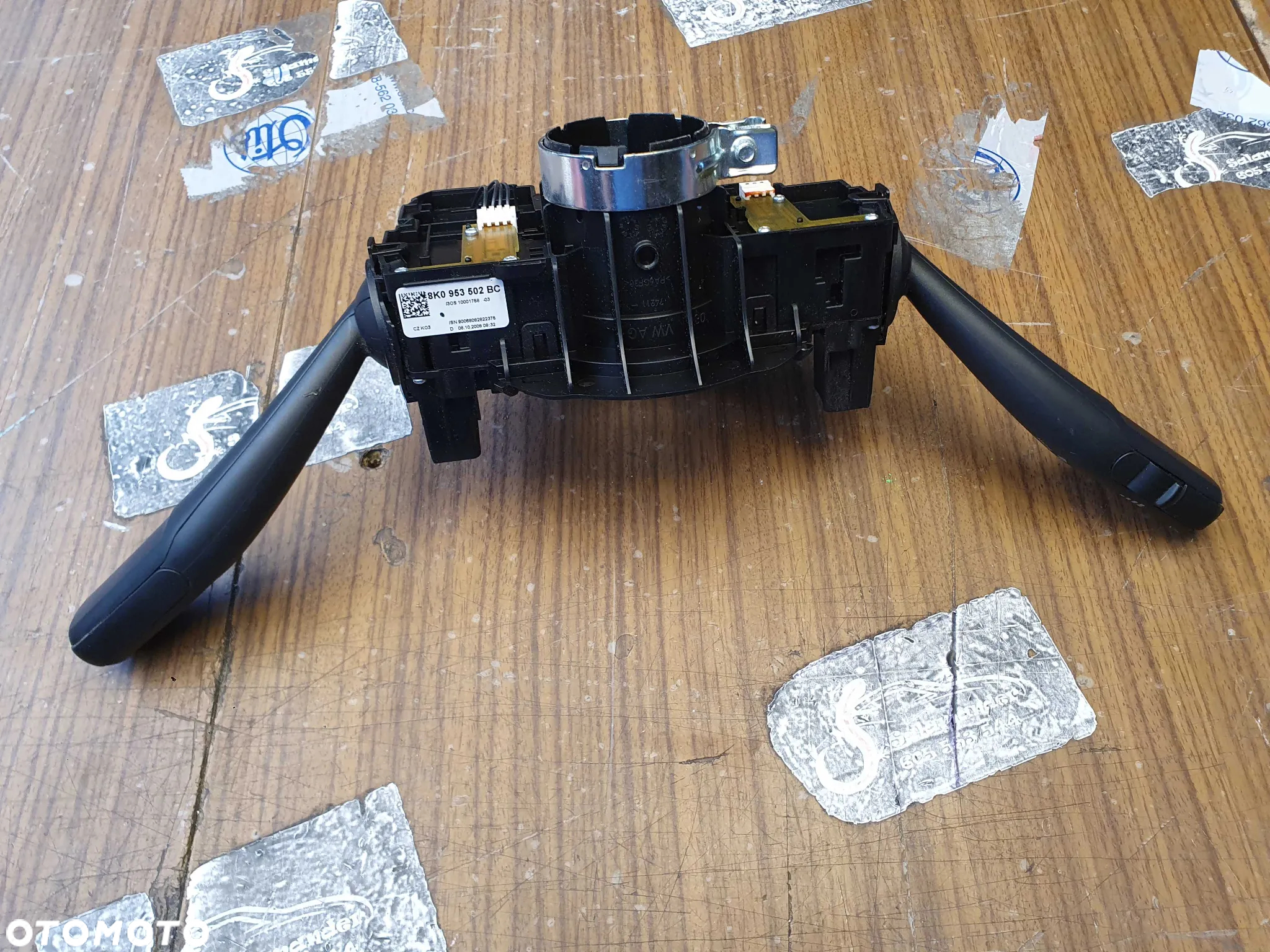 Przełacznik 8K0953502BC Zespolony Pajak Manetka Kierunlkowskaz Wycieraczki FIS Audi A4 B8 A5 8T - 16