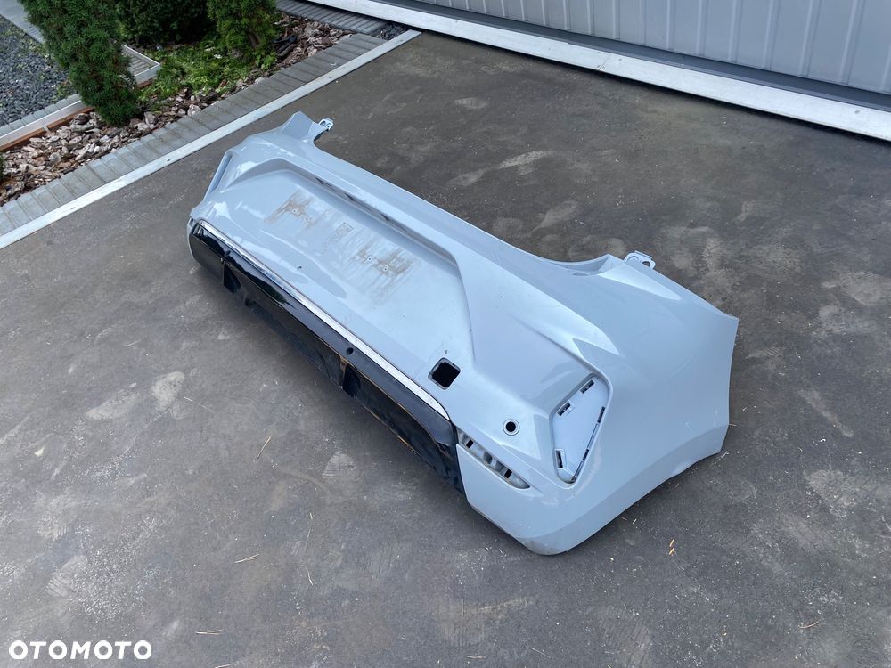 RENAULT CLIO 5 V lift ZDERZAK TYLNY TYLNI TYŁ Z LISTWĄ CHROMOWANĄ CHROM e tech Wwa - 4
