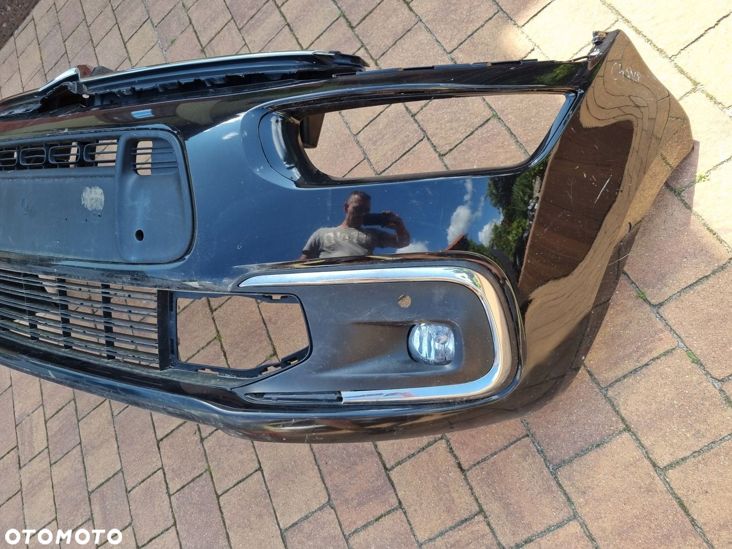 citroen c4 picasso II 2 lift 16- 17- zderzak przód - 4