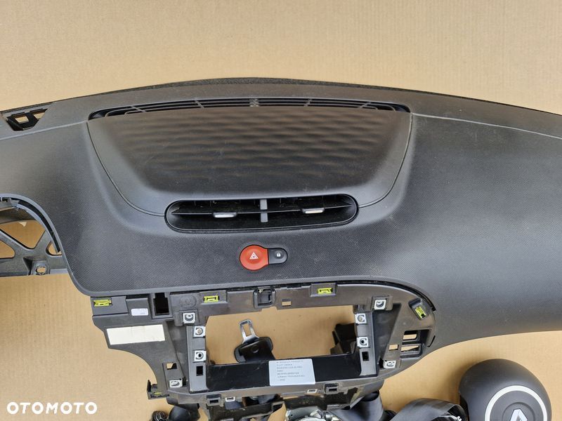 renault twingo iii 3 lift deska rozdzielcza 4x pas pasy bezpieczeństwa airbag poduszka eu - 4