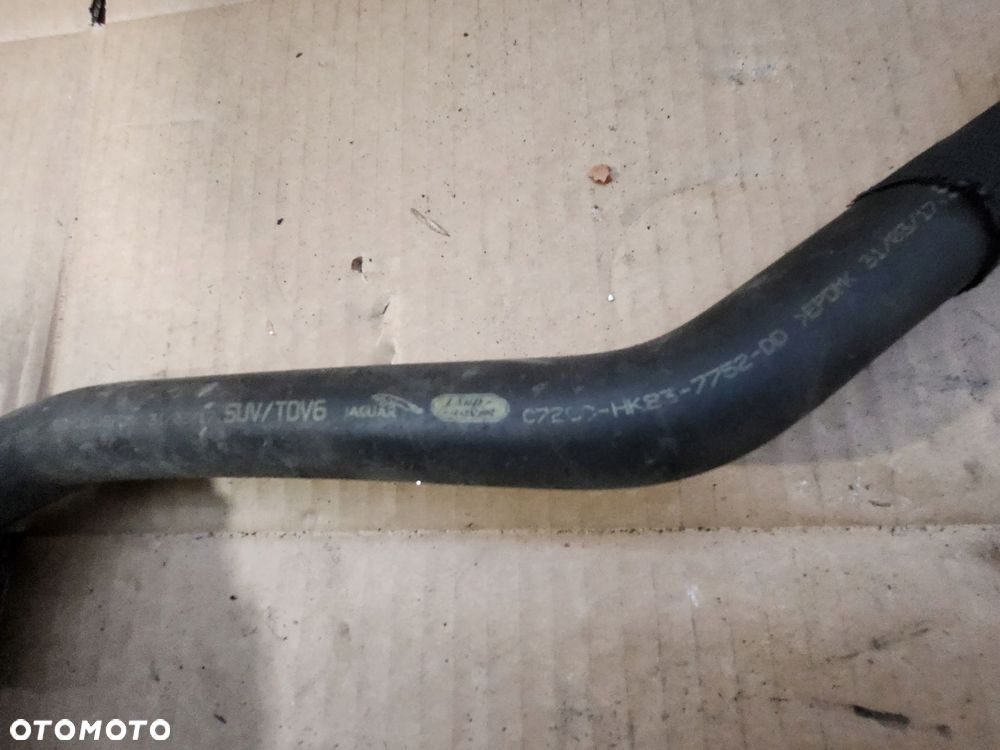 land rover range rover velar przewód / wąż chłodnicy hk837752dd - 2