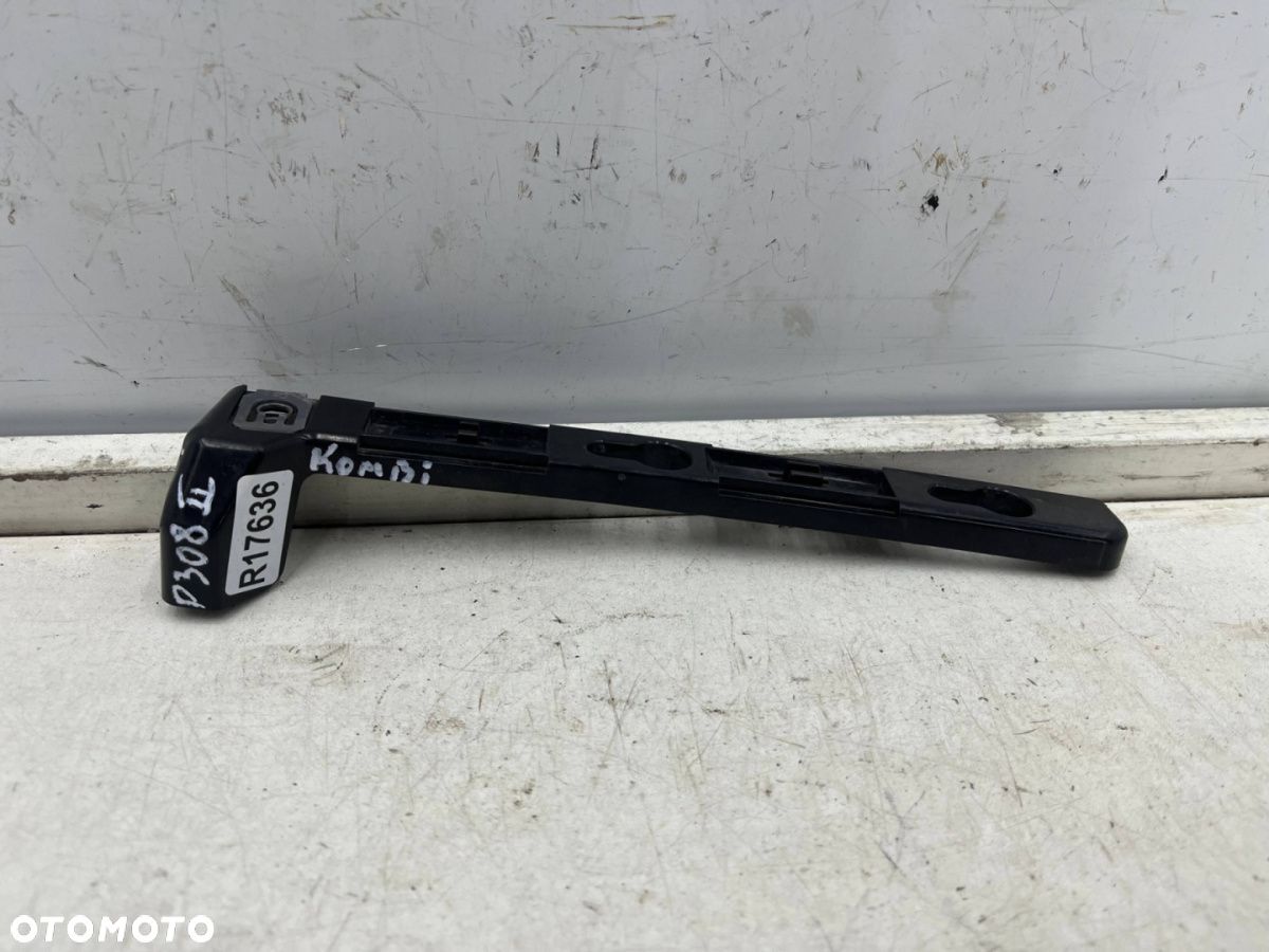 Ślizg Peugeot 308 II T9 SW kombi LIFT 17-21r. prawe tylne mocowanie zderzaka prawy tył 9800996680 - 1