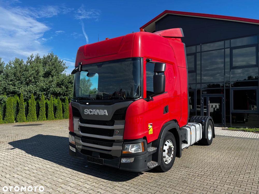 Scania G450 ORYGINALNA HYDRAULIKA/4 PODUSZKI/FELGI ALUMINIOWE/LODÓWKA/RETARDER - 1