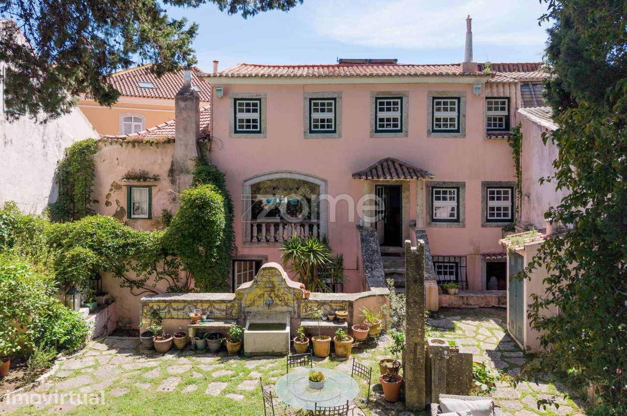 Palacete de charme no Lumiar, com jardim e piscina privada aquecida - Grande imagem: 2/42