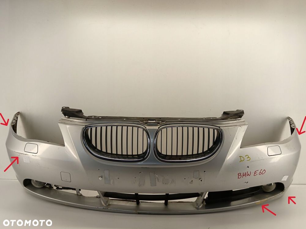 ZDERZAK PRZEDNI PRZÓD BMW 5 E60 03-10 - 8