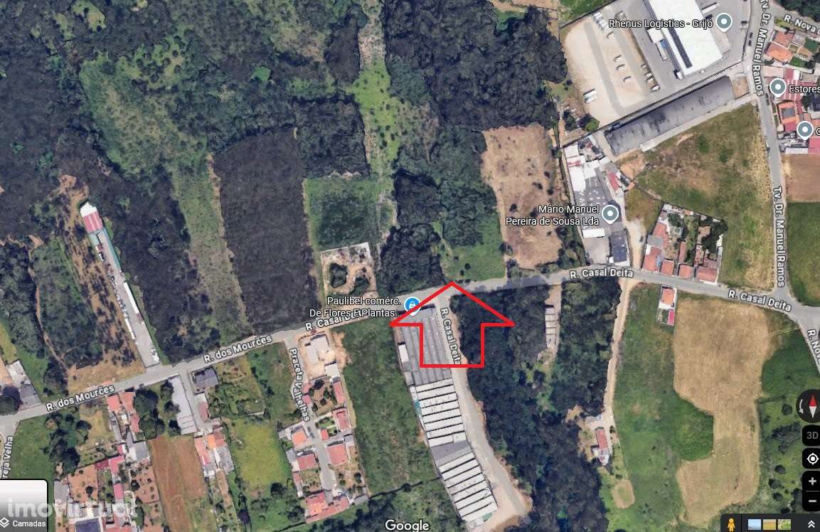 Terreno industrial 7.000m2, 45 frente, na Z. I.Grijó/S. Félix/Serzedo. - Grande imagem: 4/6