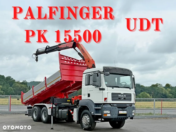MAN TGA 26.400 *WYWROTKA 6,00m *PK 15500 * 6x4 * STAN BDB