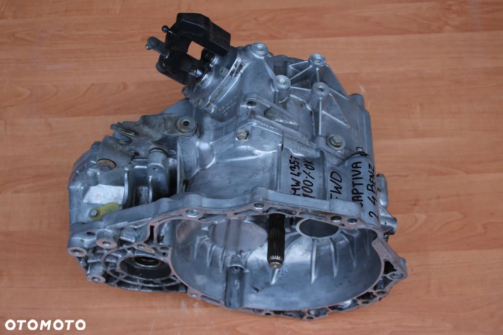 SKRZYNIA BIEGÓW MANUAL ANTARA CAPTIVA 2.4 B 2WD MW4357 - 2