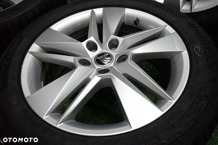 SUPERB OCTAVIA 6.5Jx17 ET41 5x112 215/55/17 koła felgi aluminiowe - 4