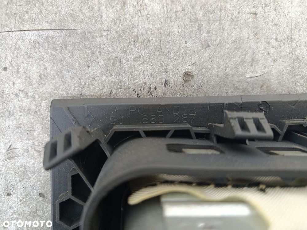 ZESTAW PODUSZEK AIRBAG, PASY PRZÓD, SENSOR SKODA FABIA II  5J0880201B TRW - 8