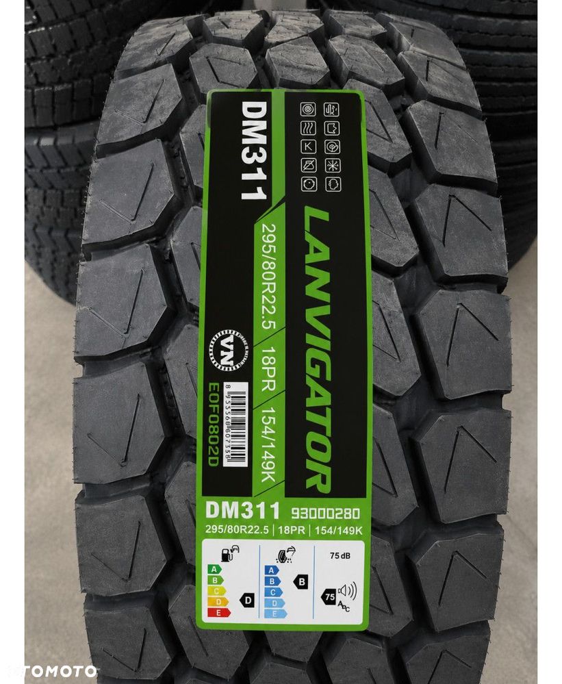 295/80R22.5 Opona cięzarowa Lanvigator DM311 Napęd Budowlany - 1